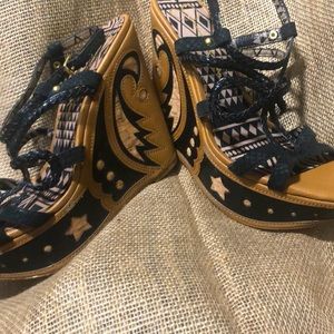 Jessica Simpson wedge sandals